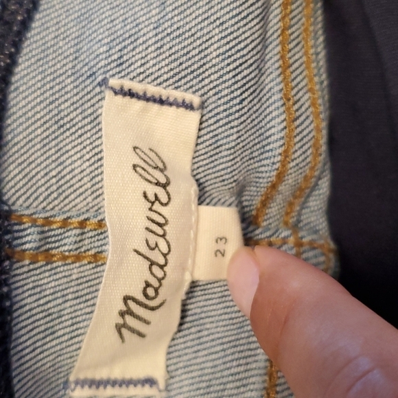 Madewell Maternity Over-the-Belly Skinny Crop Jeans - Picture 11 of 14